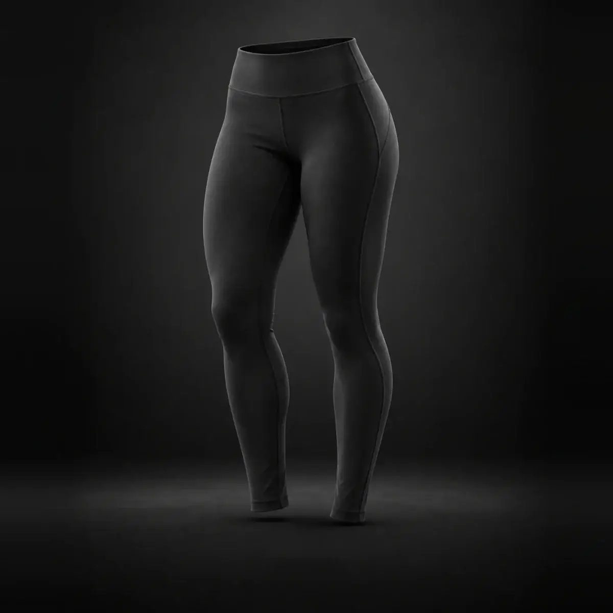 Mallas negras de talle alto